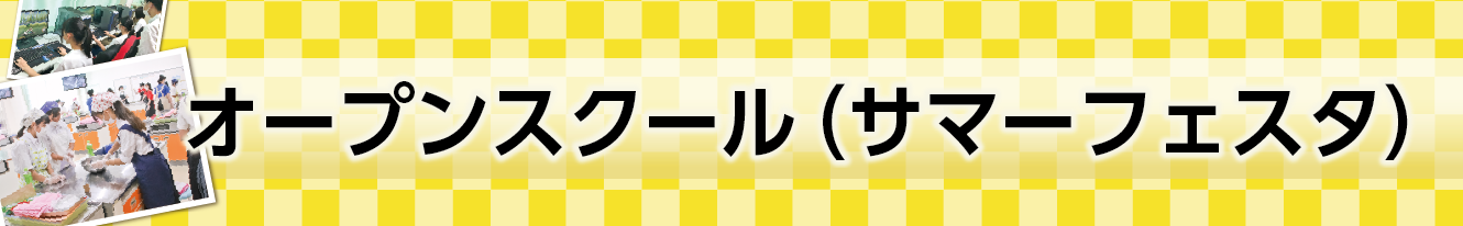 オープンスクール（サマーフェスタ）