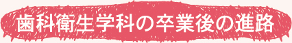 歯科衛生学科の卒業後の進路